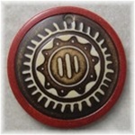 Large Disc Aztec Sun