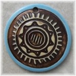 Large Disc Aztec Sun
