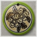 Large Disc Double Flower