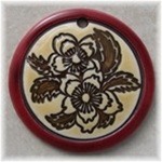 Large Disc Double Flower