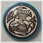 Large Disc Egyptian Fish