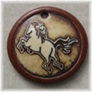 Small Disc Tang Horse