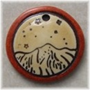 Small Disc Starry Night