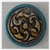 Small Disc Celtic Swirl