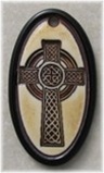 Small Oval Celtic Cross
