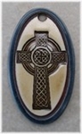 Small Oval Celtic Cross