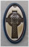 Small Oval Celtic Cross
