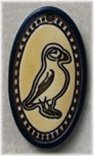 Small Oval Puffin