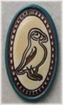 Small Oval Puffin