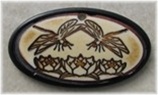 Small Oval Dragonflies/Lotus