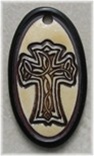 Small Oval New Celtic Cross