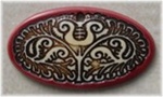 Small Oval Norwegian Floral
