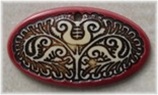Small Oval Norwegian Floral