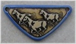 Small Triangle Running Horses