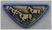 Small Triangle Running Horses
