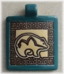 Tube-Top Large Square Heartline Bear