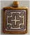 Tube-Top Large Square Circle Cross