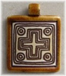 Tube-Top Large Square Circle Cross
