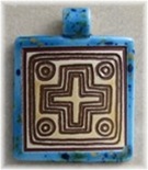 Tube-Top Large Square Circle Cross