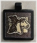 Tube-Top Large Square Logo Horse