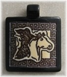 Tube-Top Large Square Logo Horse