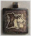 Tube-Top Large Square Logo Horse