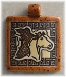 Tube-Top Large Square Logo Horse