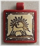 Tube-Top Large Square Horse & Sun