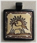 Tube-Top Large Square Horse & Sun