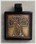 Tube-Top Small Square Celtic Cross