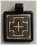 Tube-Top Small Square Circle Cross