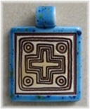 Tube-Top Small Square Circle Cross