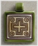 Tube-Top Small Square Circle Cross