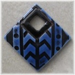 Textured Large Square Tribal
