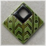 Textured Large Square Tribal