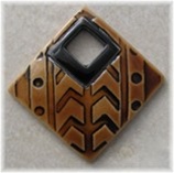 Textured Large Square Tribal