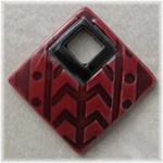 Textured Large Square Tribal