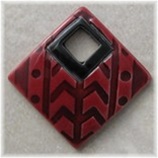 Textured Large Square Tribal