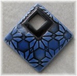Textured Large Square Flower