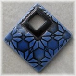 Textured Large Square Flower