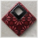 Textured Large Square Flower