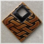 Textured Large Square Basketweave